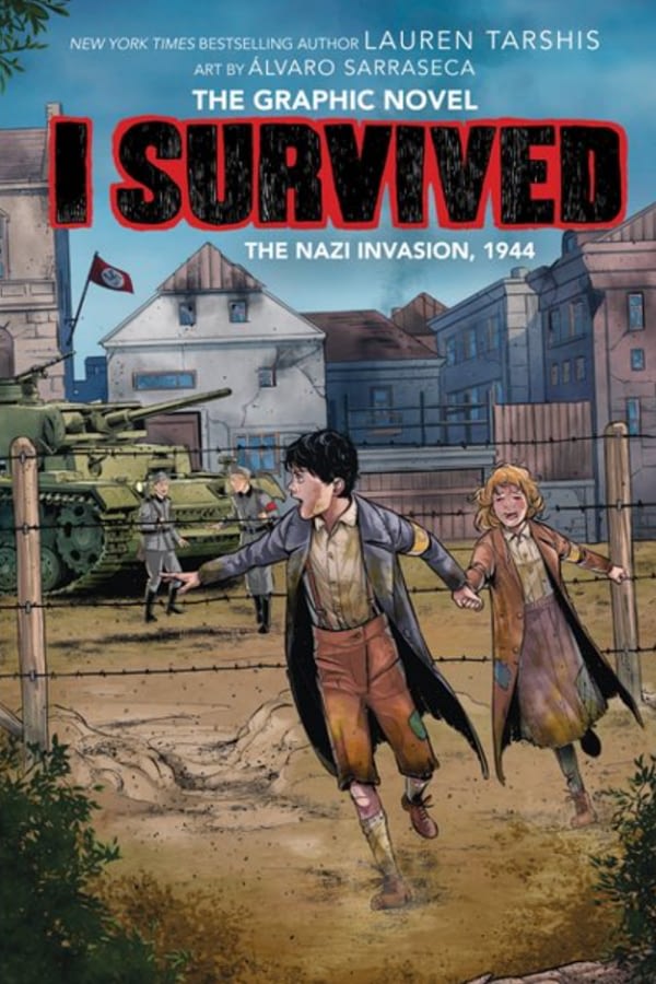 Happy Book Birthday to I SURVIVED THE NAZI INVASION, 1944 the Graphic Novel!