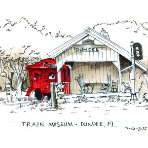 Dundee Florida train depot