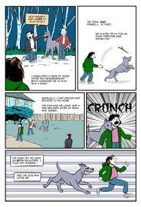 Rosie the Bloodhound, Page One